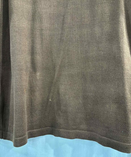 難あり 1980's yohji yamamoto femme vintage 丸文字ロゴ ニット（F-K-194xxx）