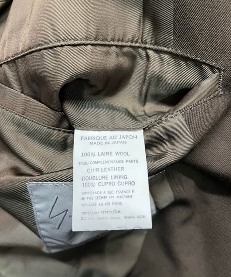yohji yamamoto pour homme デザインダブルジャケット（H-J01-005XXX）