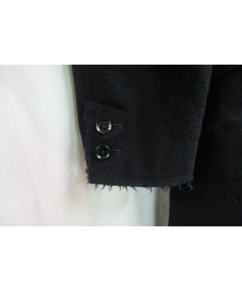 Yohji Yamamoto 切りっぱなしコート Yohji Yamamoto POUR HOMME シワギャバモッズコート - Ka na ta