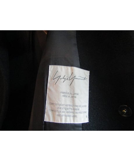 2002aw yohji yamamoto femme 襟ニット切替ドレスジャケット（FM-D02-112）