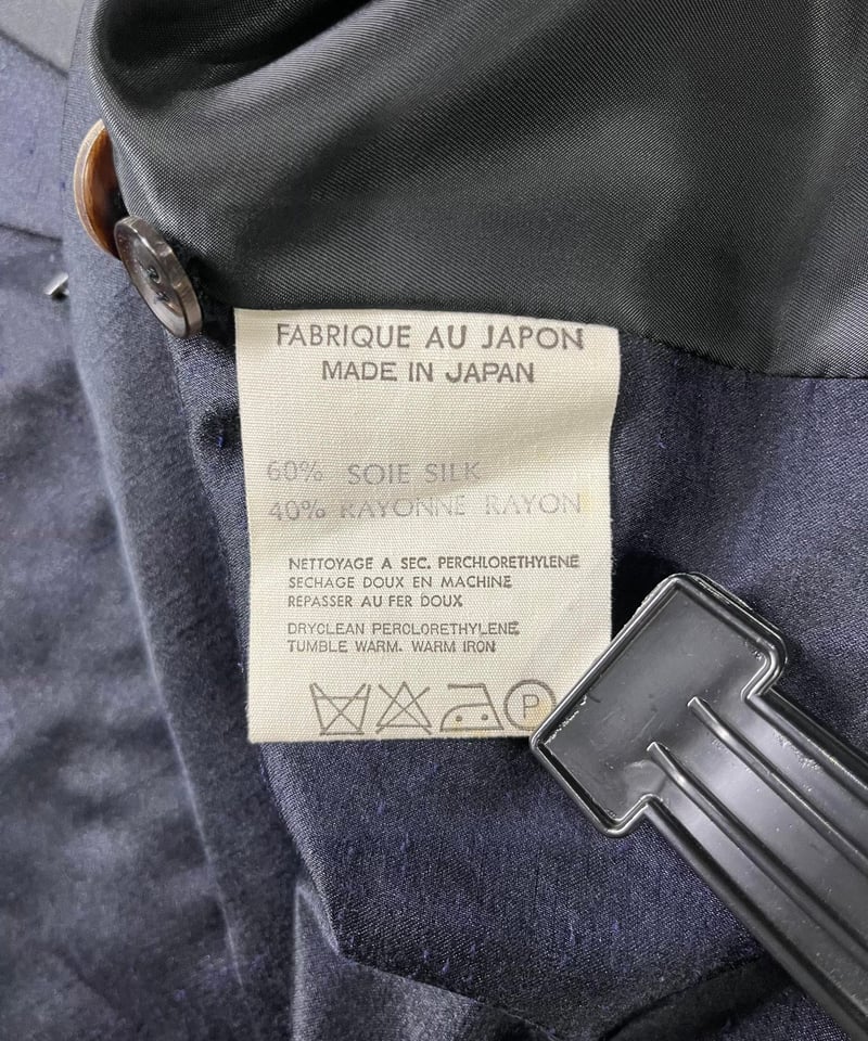 yohji yamamoto POUR LA NUIT 5釦デザインジャケット(H-J-012 yohji yamamoto POUR LA NUIT 5釦デザインジャケット(H-J-012