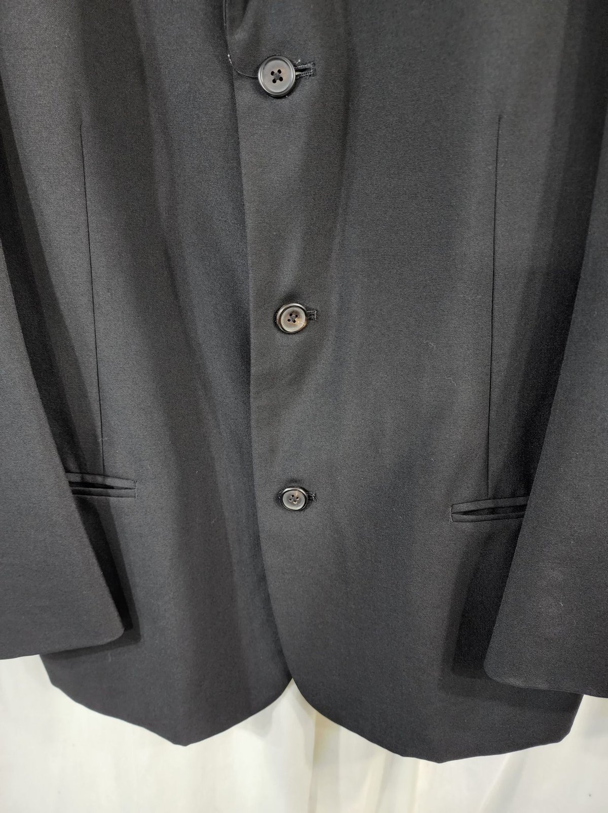 Y's for men yohji yamamoto 黒 3釦 シンプルジャケット (MC-J...