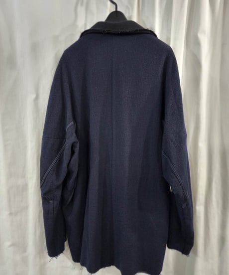 2015aw yohji yamamoto pour homme レイヤードリバーシブルジャケット  (HY-B15-105)