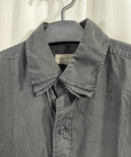 2017AW yohji yamamoto pour homme 3重襟長袖シャツ（HK-B07-800）