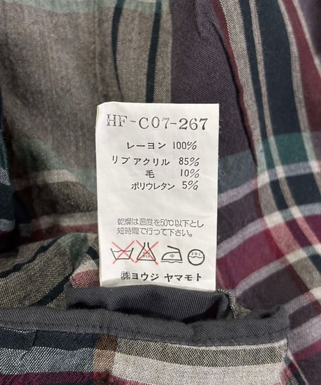 1996SS yohji yamamoto pour homme vintage 花と少年コート（HF-C07-267）