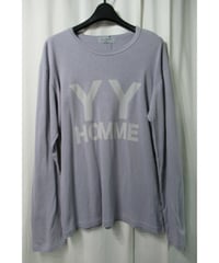 11aw yohji yamamoto pour homme プリントTシャツ（HP-T83-084）