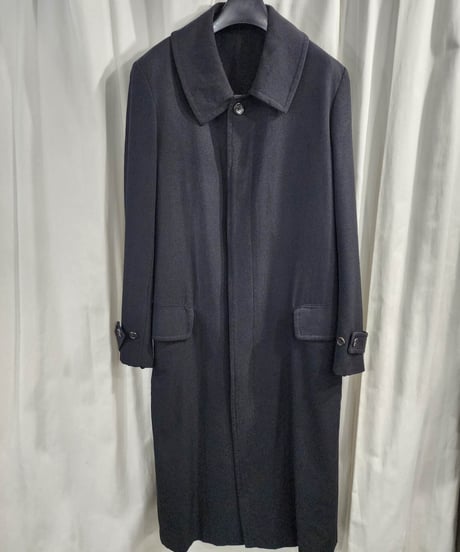 Y's for men  黒 ベルト付き ロングコート （MU-C01-101）