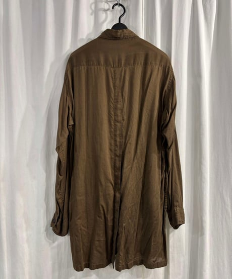 2021AW yohji yamamoto pour homme バックオープン ブラウス（HX-B07-200）