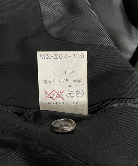 Y's for men yohji yamamoto 3釦ジャケット（MX-X02-136）