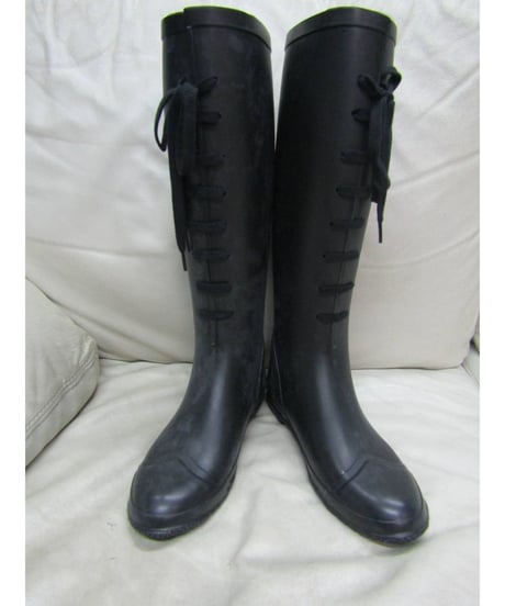 10aw yohji yamamoto femme レースアップレインブーツ FC-E02-992