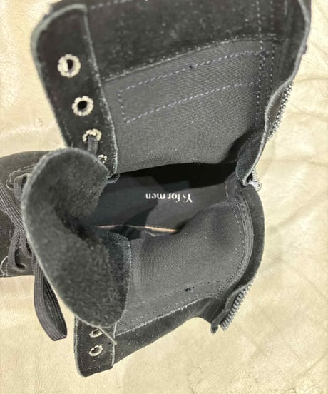 Y's for men yohji yamamoto バックファスナーブーツ（M-E-118xxx）