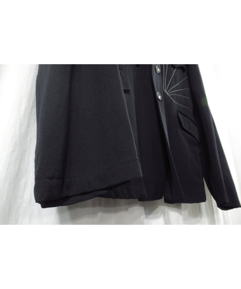 93aw yohji yamamoto femme vintage ステッチデザインジャケット 93aw yohji yamamoto femme vintage ステッチデザインジャケット