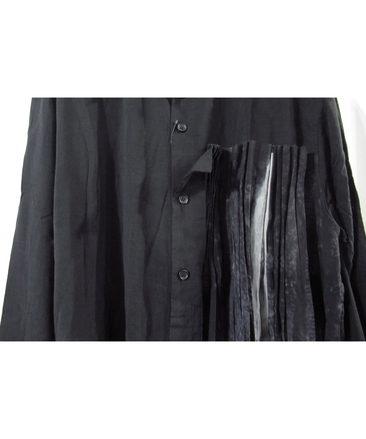 yohji yamamoto 20aw look32 チェーンブラウス yohji yamamoto 20aw look32 チェーンブラウス
