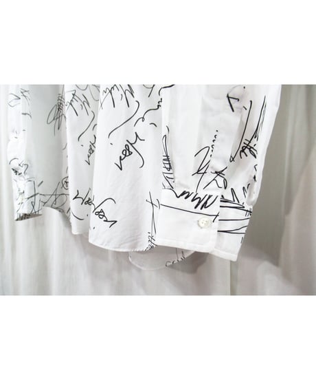 COMME des GARCONS HOMME PLUS プリントデザインブラウス（GBL-2）