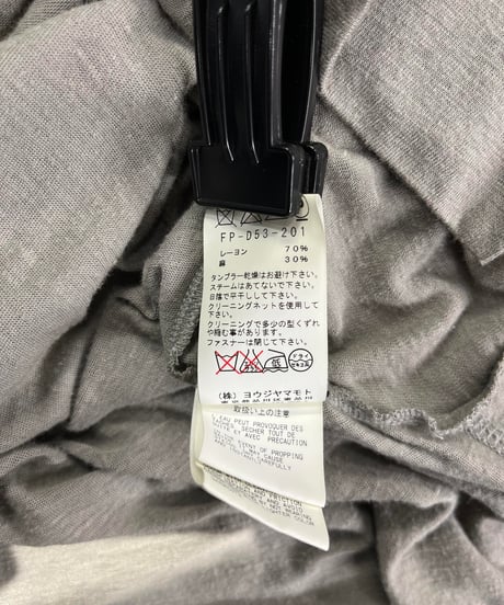 REGULATION yohji yamamoto 半袖デザインワンピース（FP-D53-201）