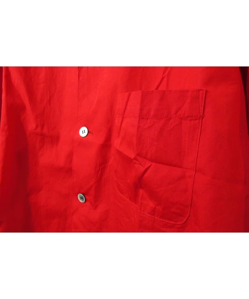 Y's for men yohji yamamoto レッド シンプルブラウス（MB-B23-