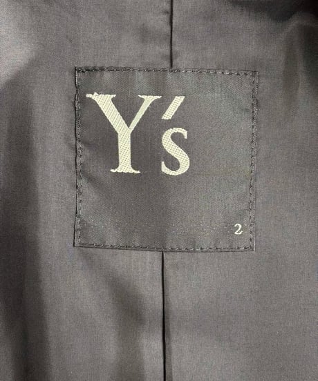 2020AW Y's yohji yamamoto ギャバジン・テイルコート・ジャケット（YR-J09-100）