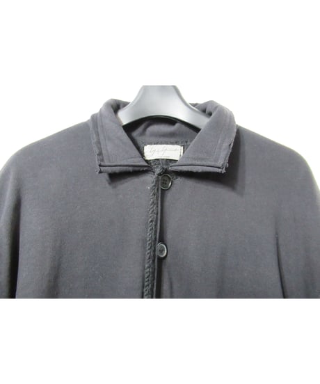 2016aw yohji yamamoto pour hommeカットソーレイヤードデザイン ロングニットジャケット（HR-K72-180）