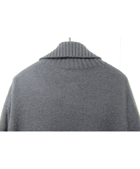 18aw yohji yamamoto pour homme ニットデザイン ロングワンピース（HV-K36-886）
