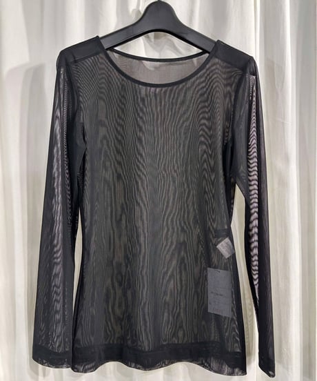 2007SS yohji yamamoto +NOIR シースルーカットソー（NY-T41-600）