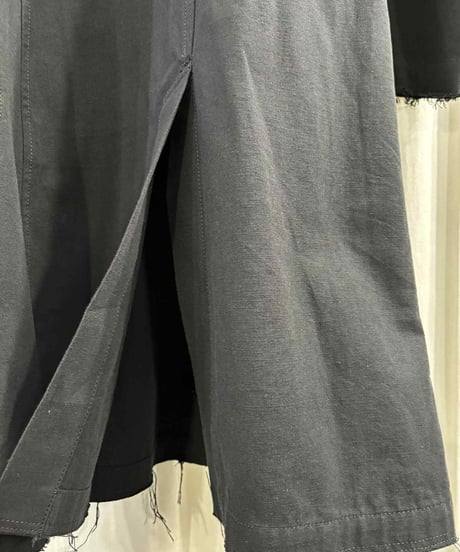 2010SS yohji yamamoto pour homme 切りっぱなしロングジャケット（HJ-J70-097）