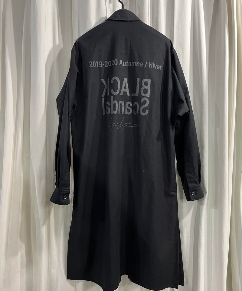 2020SS BLACK Scandal yohji yamamoto スタッフブラウスコート