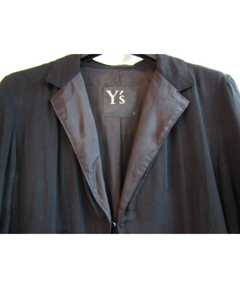 Y's yohji yamamoto ラペル切替シンプルジャケット YO-J01-800 |