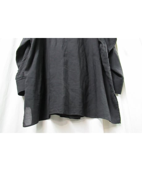 20aw yohji yamamoto pour homme スタンドカラーデザインブラウス（HR-B22-212）