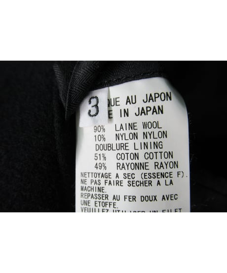 Y’s for men yohji yamamoto ミリタリーデザインコート （MX-C03-104）