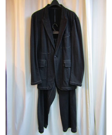 Y's for men yohji yamamoto 製品染 ステッチデザインセットアップ MC-J09-012