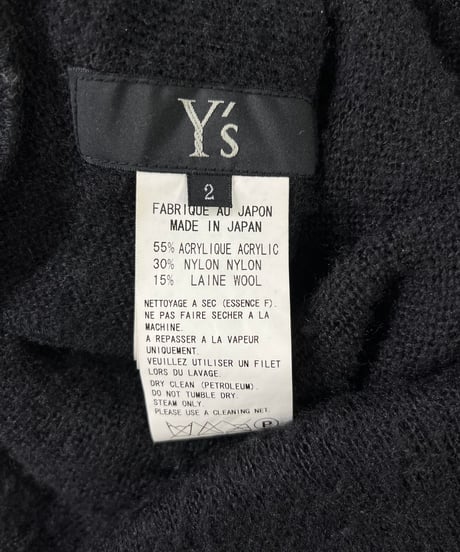 Y's yohji yamamoto ロングカットソー（YC-T02-965）