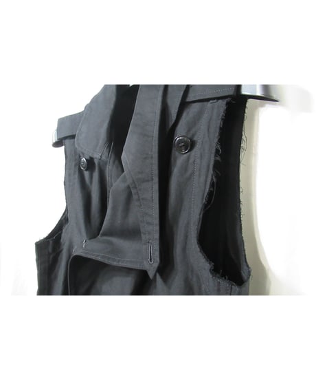 Y’s yohji yamamoto ノースリーブ デザインジャケット（YO-J23-210）