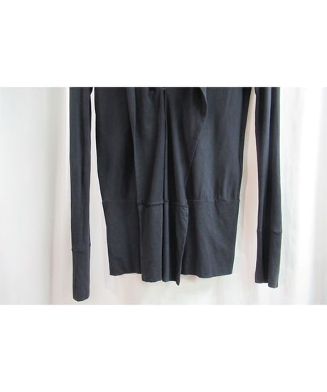 Y's yohji yamamoto フード付カットソーカーディガン YJ-T06-260