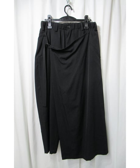 19aw yohji yamamoto pour homme ラップデザインパンツ（HC-P25-100）