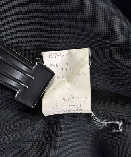 2000AW yohji yamamoto pour homme レイヤードロングコート（HT-C03-151）