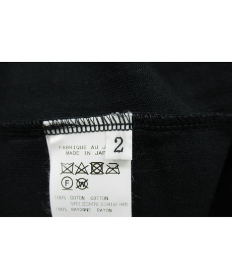 20ss B yohji yamamoto 長袖 リボンデザインカットソー NN-T75-079