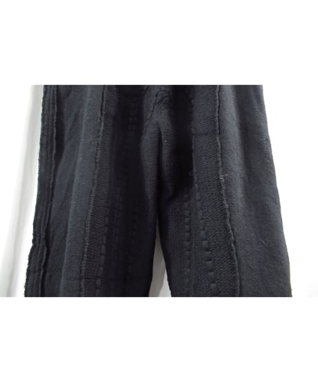 Y’s yohji yamamoto 切替えデザイン ワイドサロペットパンツ（YJ-T78-193）