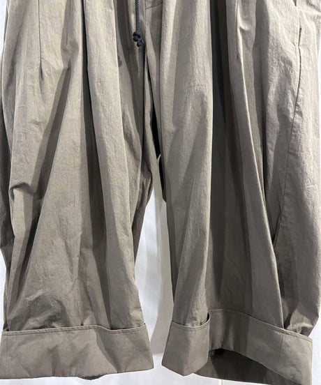 2022SS yohji yamamoto pour homme ワイドパンツ（HG-P22-016）
