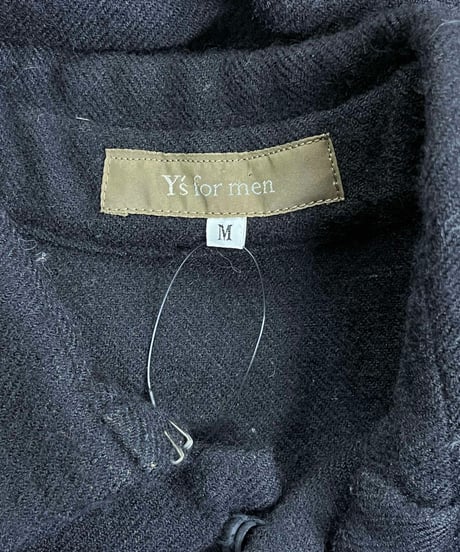 Y's for men yohji yamamoto スナップ釦 ウールブラウス（MS-B13-121）
