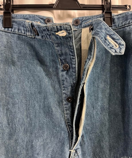 Y's for men yohji yamamoto サスペンダーデニムパンツ（ME-P25-065）