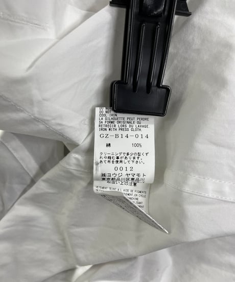 Ground Y yohji yamamoto ロングブラウス（GZ-B14-014）