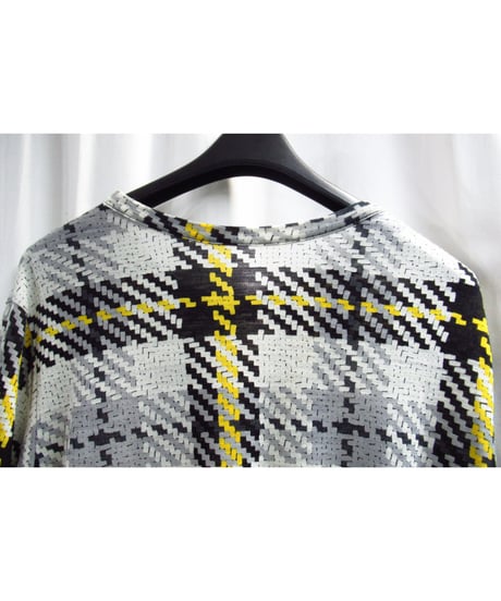 Y’s yohji yamamoto チェックデザイン 長袖 カットソー（YR-T26-170）