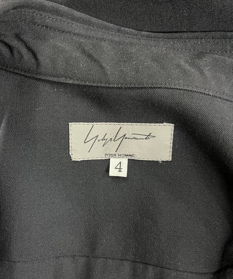 2016AW yohji yamamoto pour homme デザインブラウス（HR-B29-123）