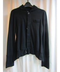 Y's yohji yamamoto 素材切り替えカットソーカーディガン YY-T18-948