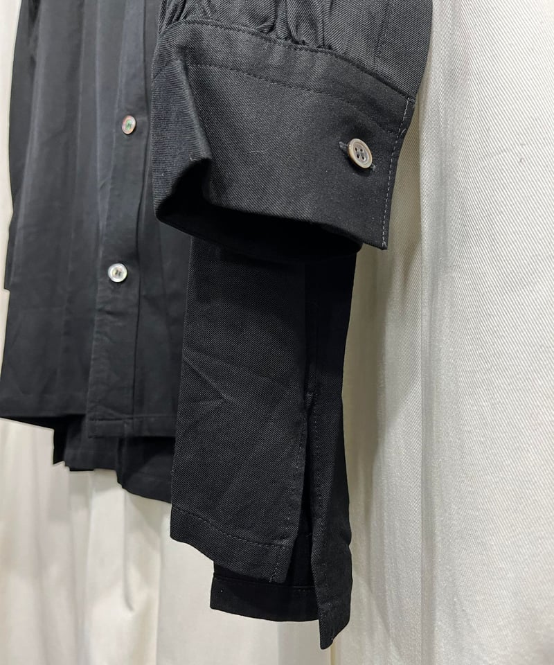 Y,s for men YOHJI YAMAMOTO赤タグ 長袖シャツ ブラウン 未使用 赤タグ Y's for men yohji yamamoto 長袖デザインシャツ