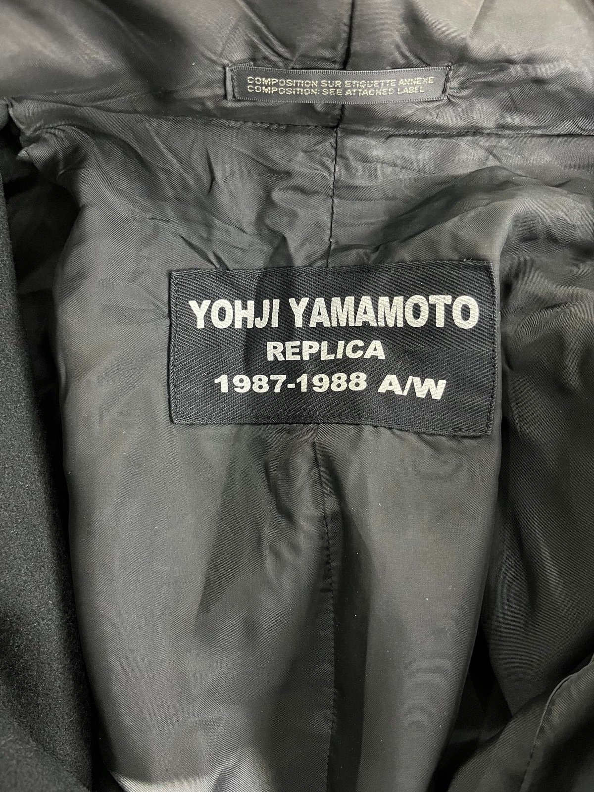 ジャケット・アウター Yohji Yamamoto Replica 1987-1988 A/W Yohji Yamamoto Replica 1987-1988 A/W