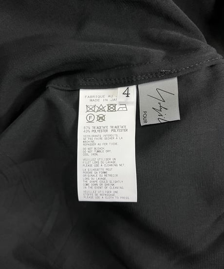 2022SS yohji yamamoto pour homme ロングブラウス（HG-B13-500）