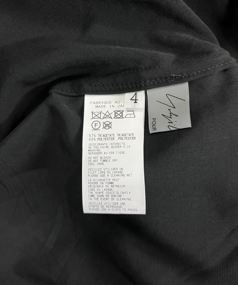 2022SS yohji yamamoto pour homme ロングブラウス(HG-B13 2022SS yohji yamamoto pour homme ロングブラウス(HG-B13