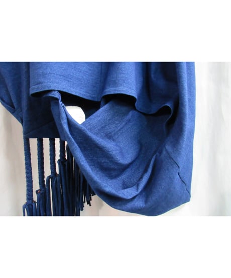 AD2013 JUNYA WATANABE COMME des GARCONS フリンジデザイン 変形ポンチョ JM-B013