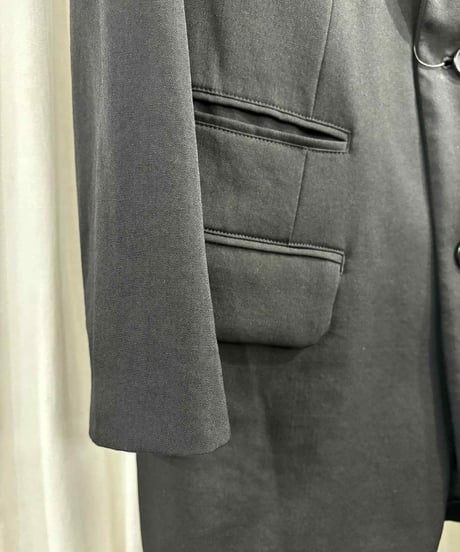 2023AW yohji yamamoto pour homme 左裾ファスナージャケット（HJ-J06-100）